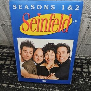 Seinfeld - Season 1 Season 2 Box 18 Episode DVD Box Set Screen Remastered in HD